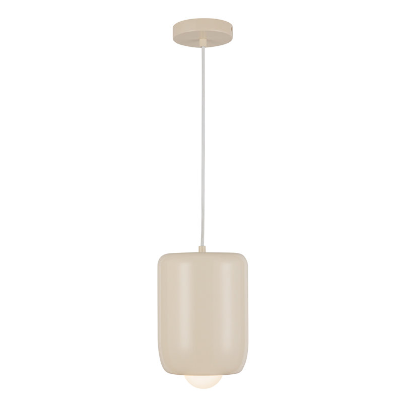 Hayden 1 - Light LED Pendant, Tan