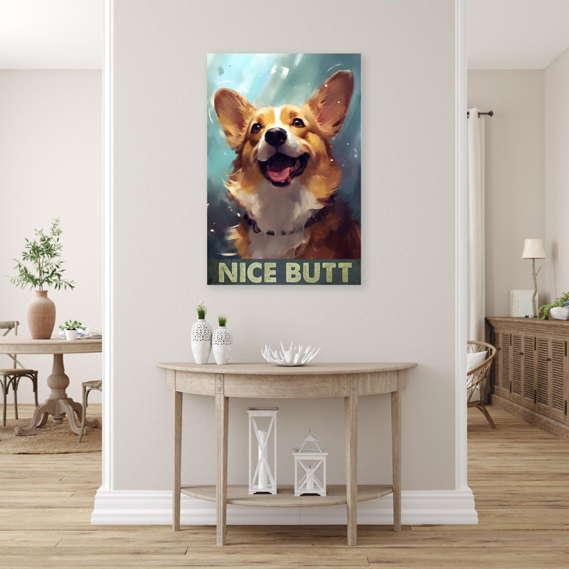 Manisa Corgi, H 14 po x l 11 po x P 1,25 po