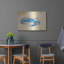 «Blue Crab V Neutral Crop» par Phyllis Adams, art mural en métal de luxe, 36 po x 24 po-101656325