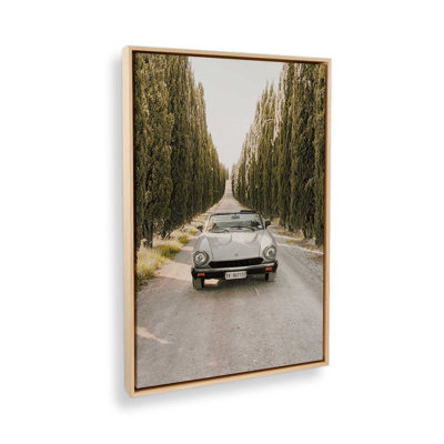 Impression sur toile roulée Tuscan Road Trip