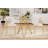 35.4-Inch Round Tempered Glass Dining Table, Suitable For 1-4 People, Space-Saving Small Kitchen Dining Table, Equipped With Sturdy Metal Table Legs, Suitable For Dining Room, Living Room,Gold