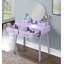 Ensemble coiffeuse et tabouret Liannon-713517551