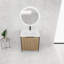 Meuble-lavabo autoportant avec lavabo en résine