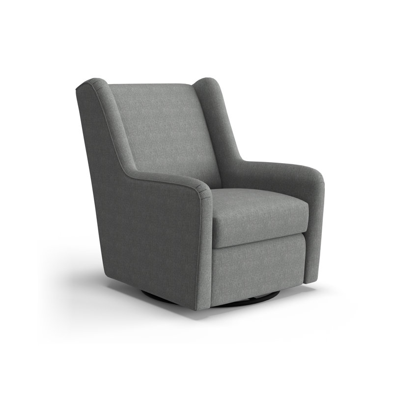 Fauteuil oscillant pivotant Miranda, Gris anthracite performance