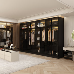 Condition photo showing As Is for Large Glass Armoire