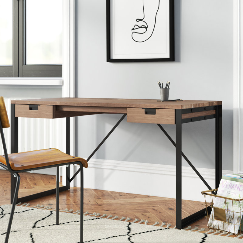 Sandrine 140cm W Rectangle Writing Desk
