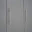 Lit escamotable mural Murphy avec tablettes et lumières DEL-650385234-650385233