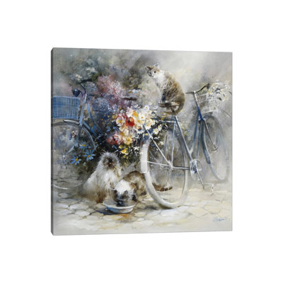 Bicycle Race 1 Piece Wrapped Canvas Painting