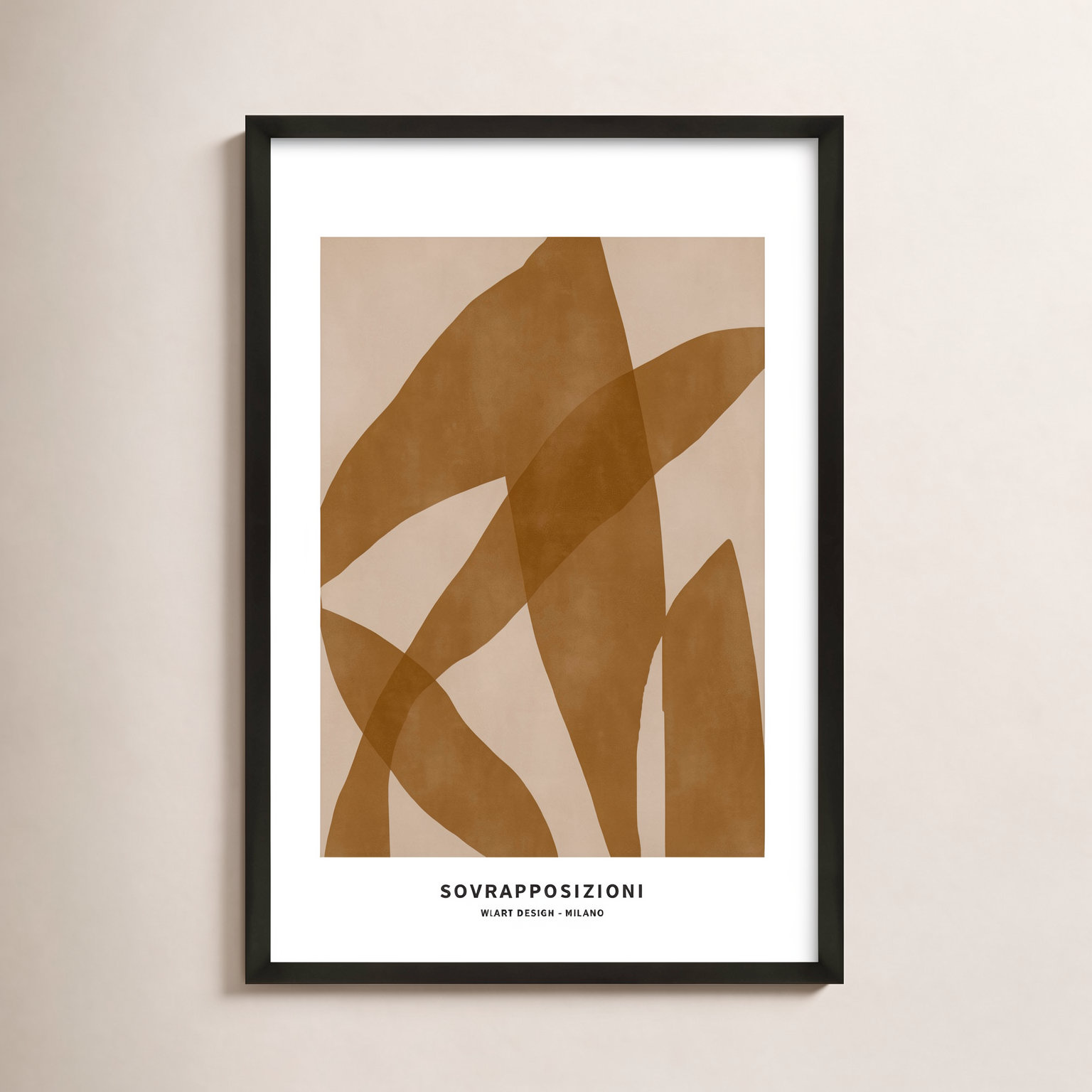 Zabini "Marine Flora 4" Print, Black, 30" H x 21" W x 1.25" D