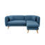 Canapé modulaire à accoudoirs arrondis 80 po Cilegon-28659197