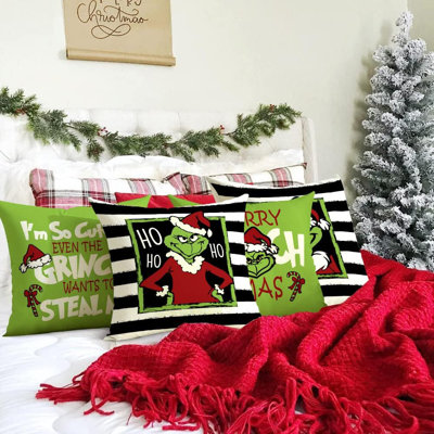 Linen Reversible Pillow Cover