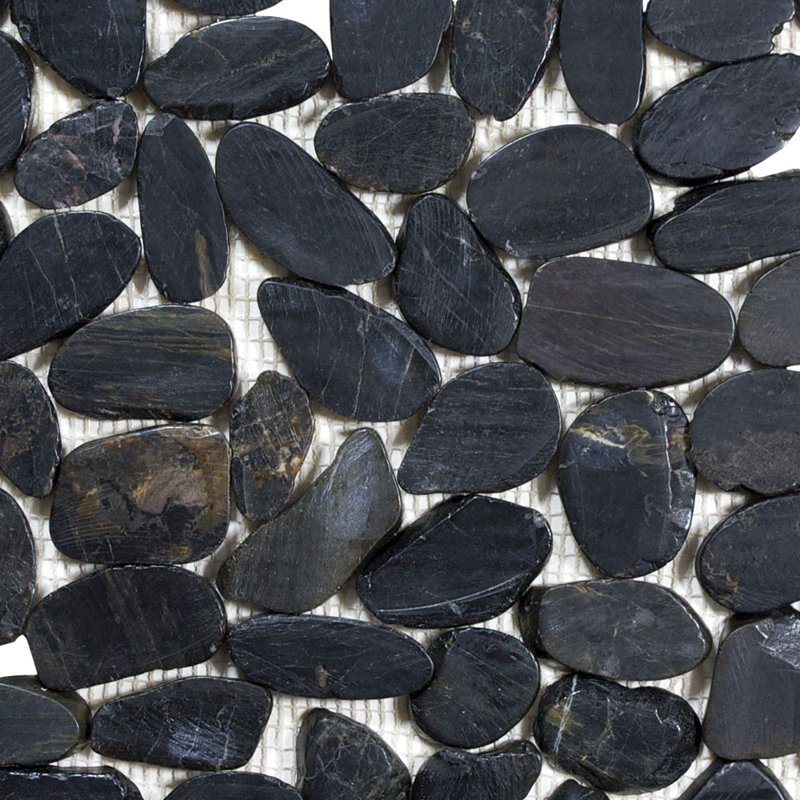 Mosaïque Pebble Vista Noir de Tahiti, Tahitian Black