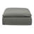  Mielke 132" Oversized Deep Lounge Cloud-Inspired Modular Slipcovered Corner Sectional with Reversible Ottoman Chaise | Plush Cushions, Modern Minimalist Design-33485979