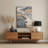 Abstract Landscape 83 Beige Metal Wall Art-1518593236