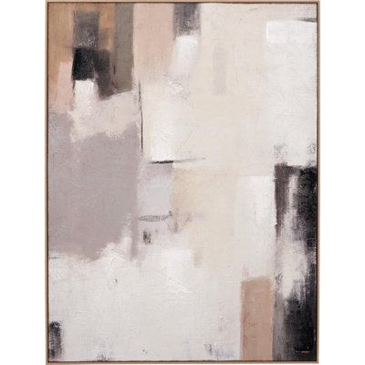 Floater Frame Painting on Canvas