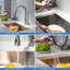 Robinet de cuisine extractible à poignée simple-59146891