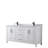Daria 72'' Double Bathroom Vanity with Carrara Marble Top-40066174-80205427-61132180