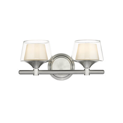 2 - Light Dimmable Bath Bar