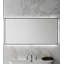 Square Beveled Lighted Wall Mirror-1490476875