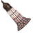 19" Wide Stained Glass Pond Lily 4 Light Fan Light-1939743138