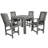 Arbnora 4-Person 42" Square, Counter-Height Outdoor Dining Set-88112190-18864219