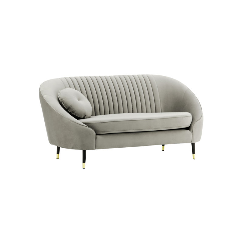 Shyann 2 Seater Sofa, Light Grey