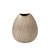 Midwest Decorative Vase Stoneware Ceramic Glam Teardrop Sculpture with Textured Surface and Modern Luxe Accent Design-661432350