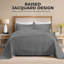 Ensemble de couvre-lit matelassé en coton The Blue Nile Mills-118914008-118914016