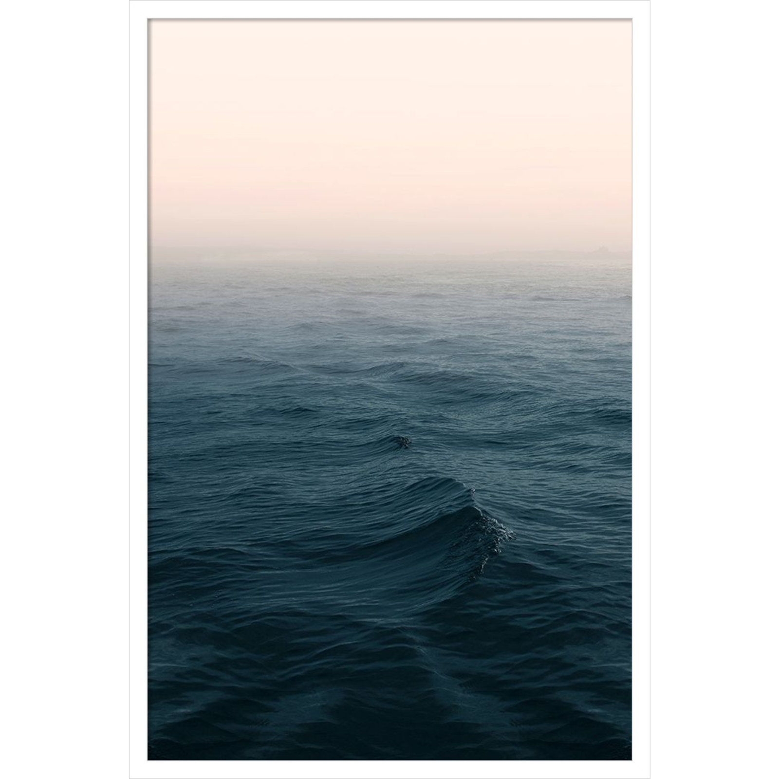 Ocean 5 Photo Print by Ian Winstanley, White, 22" W x 33" H