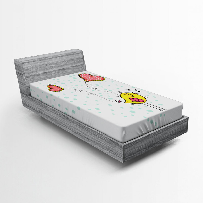 Microfiber Fitted Sheet, Twin Fitted Sheet