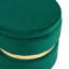 40cm Wide Cylinder No Pattern Standard Ottoman with Storage-370128604