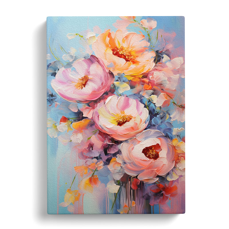 Floral Abstract No.3 - Print, 50cm H x 35cm W x 3cm D