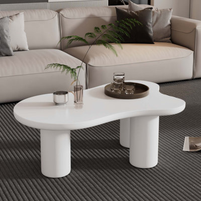Cloud Coffee Table With 1.5'' Thick Tabletop