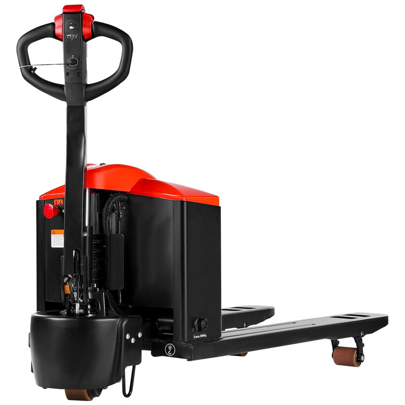 Cric électrique pour palettes, capacité de charge de 4 400 lb, transbordeur à piles au Lithium avec fourches de 48 L x 27 W pour la manipulation du matériau, convient pour l'entrepôt, le marché, la fabrication