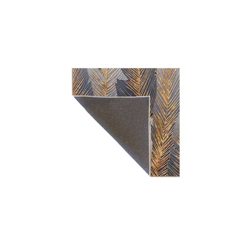 Tapis décoratif lavable à la machine Forest, Sous-tapis carré 3 pi 3 po inclus
