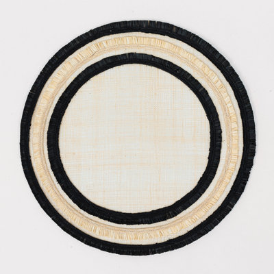 100% Abaca Round Placemats
