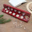 Felicidade, fleurs, batik, bois, jeu Mancala