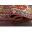 Tapis de couloir rouge Heriz Serapi