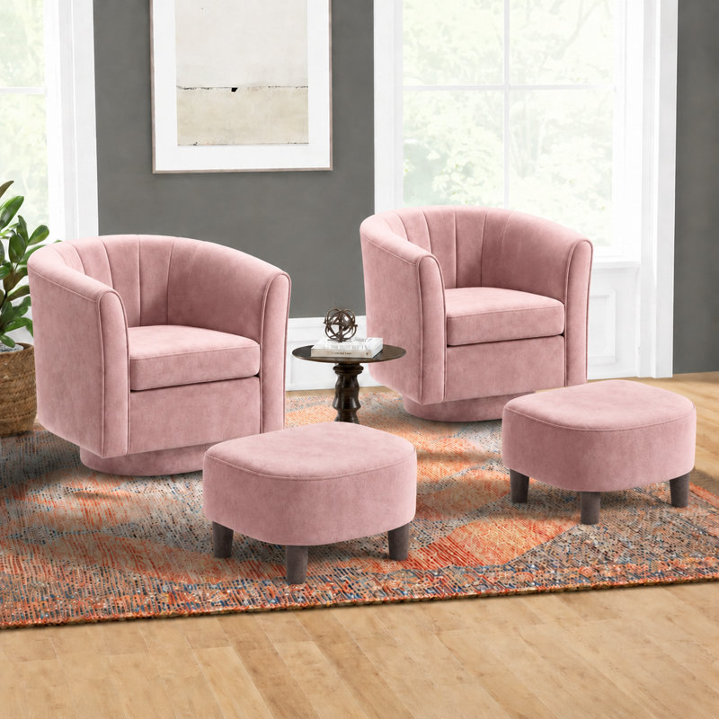 Torence F70E1D851FF94F76A1C841F32FF87F55, Capri rose, H 26 po x l 27,4 po x P 25,6 po