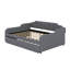 Lit de jour rembourré avec lit gigogne et conception de chargement USB-480832755-480832749