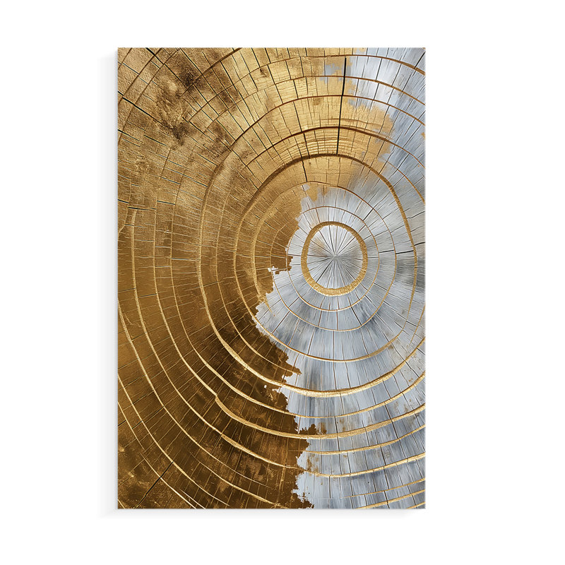 Série ABSTRACT CLVI - Impression sur toile seulement - NON CADRE, H 27 po x l 18 po