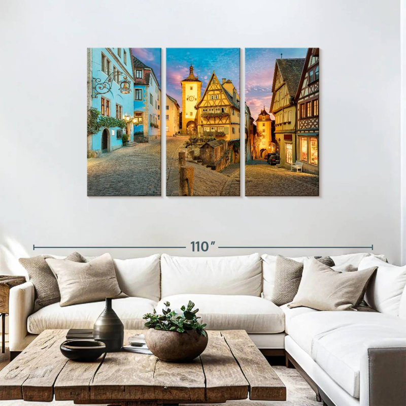 Lilie Rothenburg Ob Der Tauber, 48" H x 74" W