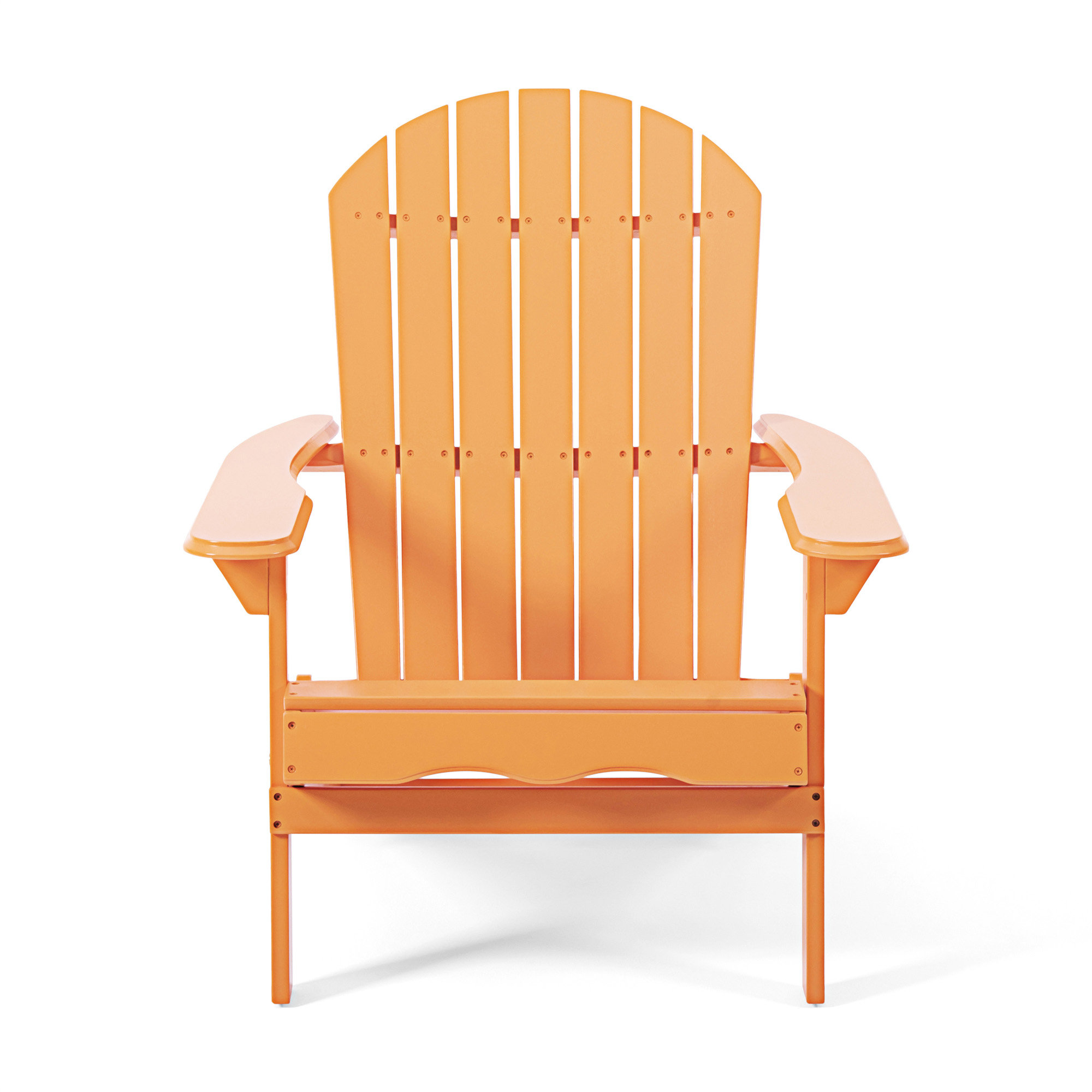 Kalicki Outdoor Adirondack Chair, Tangerine