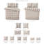 Ensemble de couvre-lit 8 pièces Walker-101216281-101216280