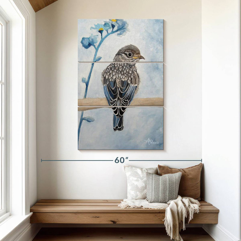 Brampt Perked And Perched, 50" H x 32" W