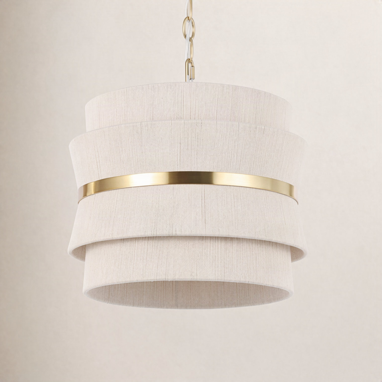 Abbington 3 Light Rope Dimmable Pendant