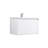 Blossom 32'' Wall-Mounted Bathroom Vanity in Glossy White – Floating Wood Cabinet, Ceramic Sink, Soft-Close Doors, Space-Saving Design-288309346