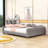 Upholstered Daybed with Sherpa Fabric-350131820-349787540