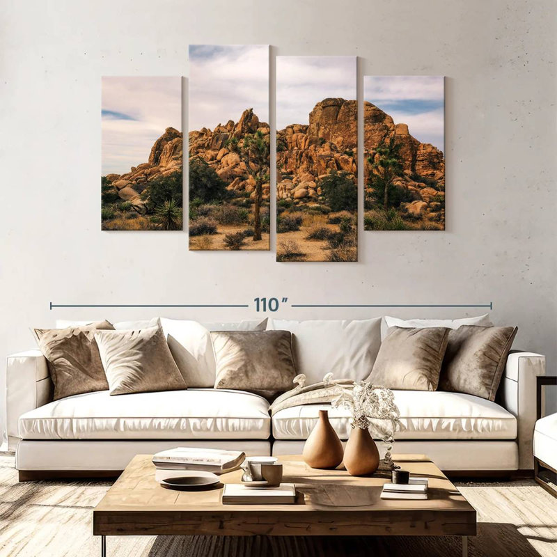 Lynelle Joshua Tree Desert Scene, 54" H x 84" W