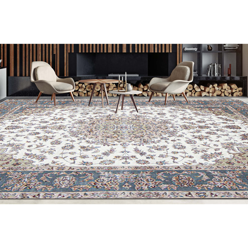 Intricately Oriental Area Rug, Rectangle 9' x 12'